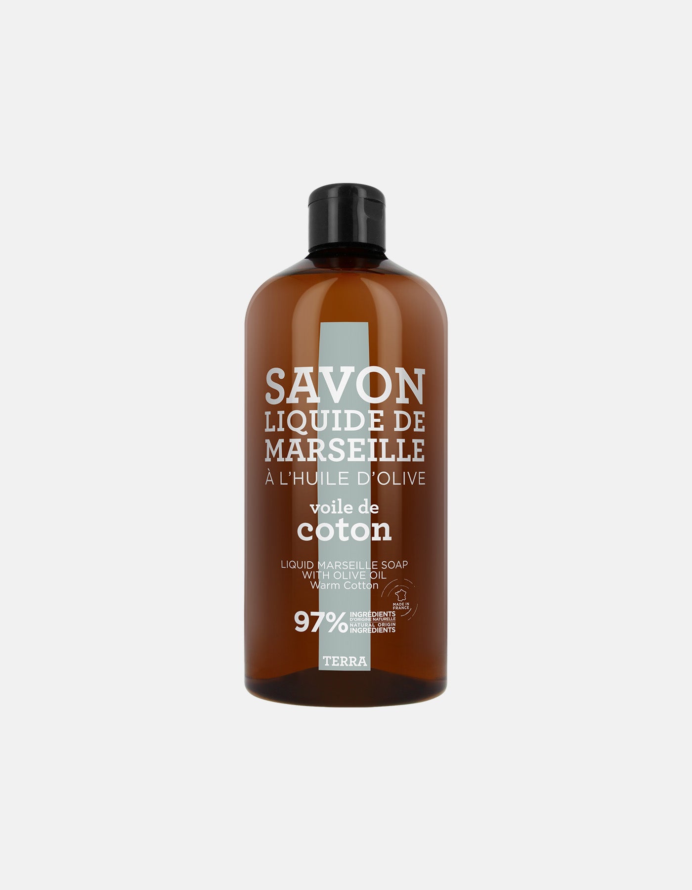 Liquid Soap Refill 1000ml Warm Cotton Savon de Marseille