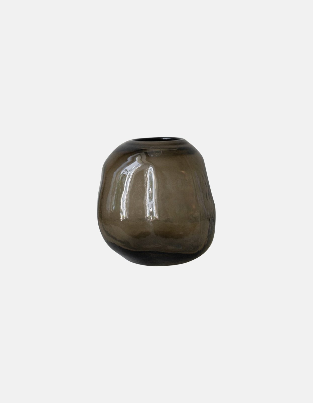 Pebble Vase Liten Brun